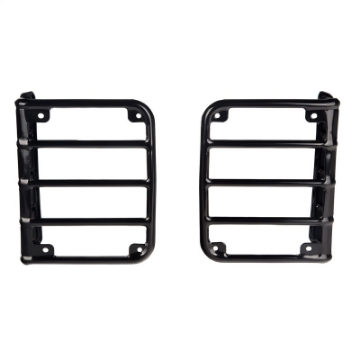 Picture of Rugged Ridge 07-18 Jeep Wrangler Black Tail Light Euro Guards