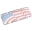 Picture of Rugged Ridge Grille Insert American Flag 07-18 Jeep Wrangler