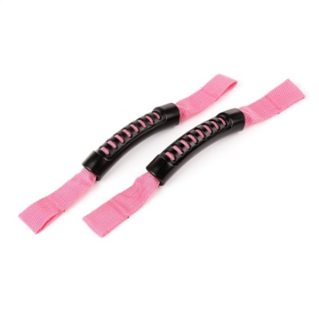 Picture of Rugged Ridge Seat Mount Grab Handle Pink 07-18 Jeep Wrangler