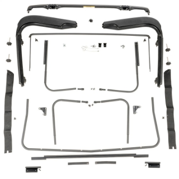 Picture of Rugged Ridge 97-06 Jeep Wrangler TJ Factory Soft Top Hardware