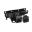 Picture of Rugged Ridge Receiver Hitch Kit RR Logo 07-18 Jeep Wrangler