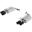 Picture of Ford Racing 18-19 Ford Mustang GT 5-0L Touring Muffler Kit w- Black Chrome Exhaust Tips