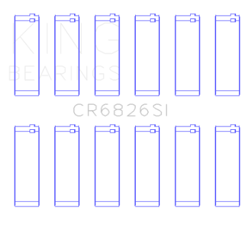 Picture of King Engine Bearings Holden 175-190 3-6L Connecting Rod Bearing Set
