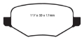 Picture of EBC 11-14 Ford Edge 2-0 Turbo Yellowstuff Rear Brake Pads