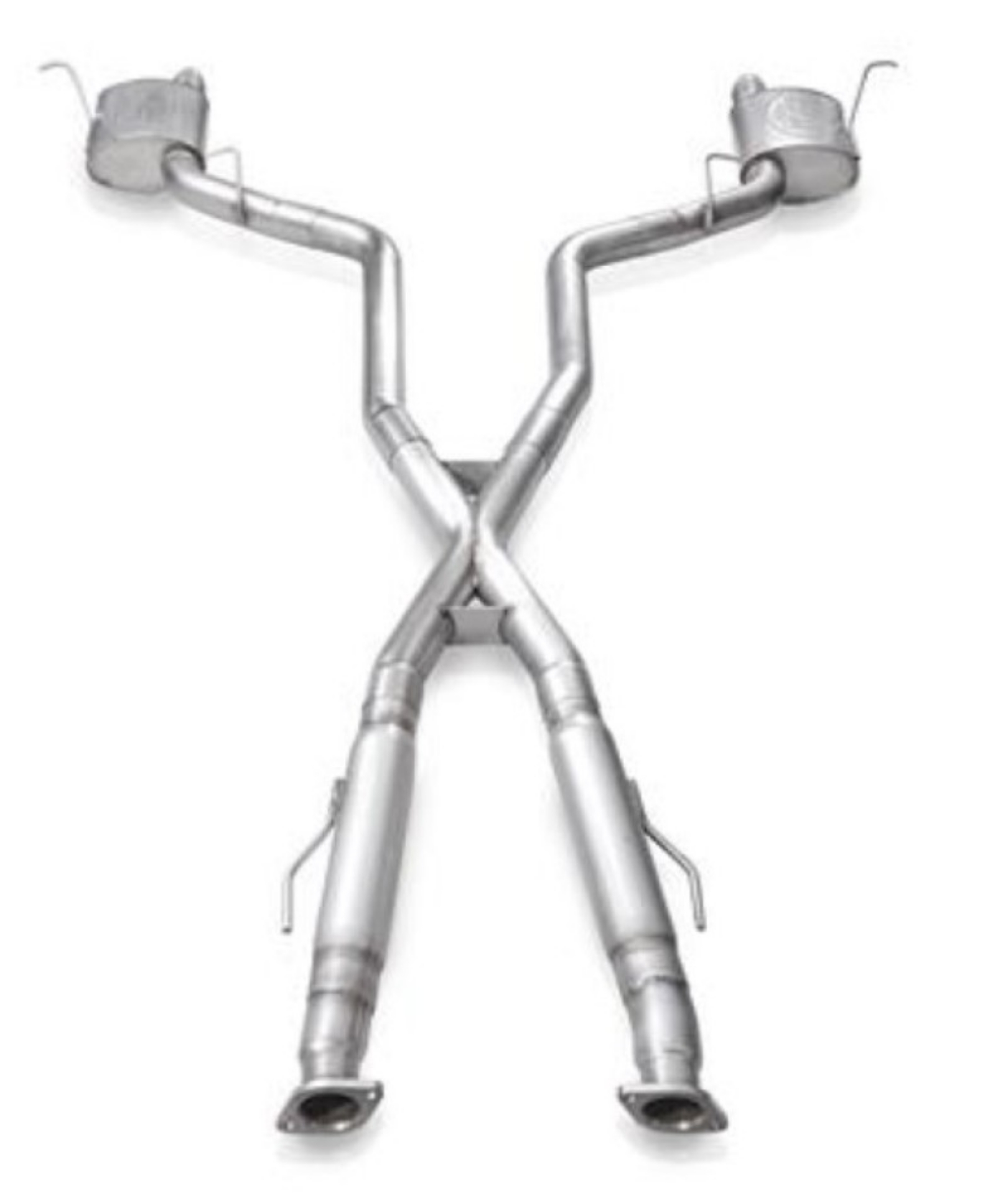 Picture of Stainless Works 11-20 Jeep Grand Cherokee 5-7L 3in Legend Catback Exhaust w-X-Pipe Uses OEM Tips