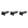 Picture of Rugged Ridge Half Door Insert Set Black 87-06 Jeep Wrangler