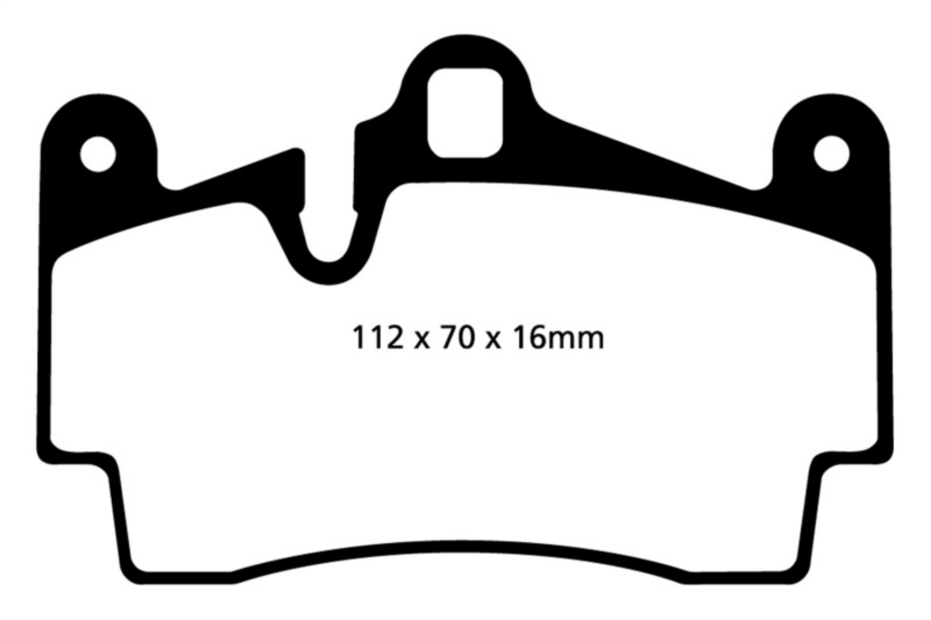 Picture of EBC 11-15 Audi Q7 3-0 Supercharged Yellowstuff Rear Brake Pads