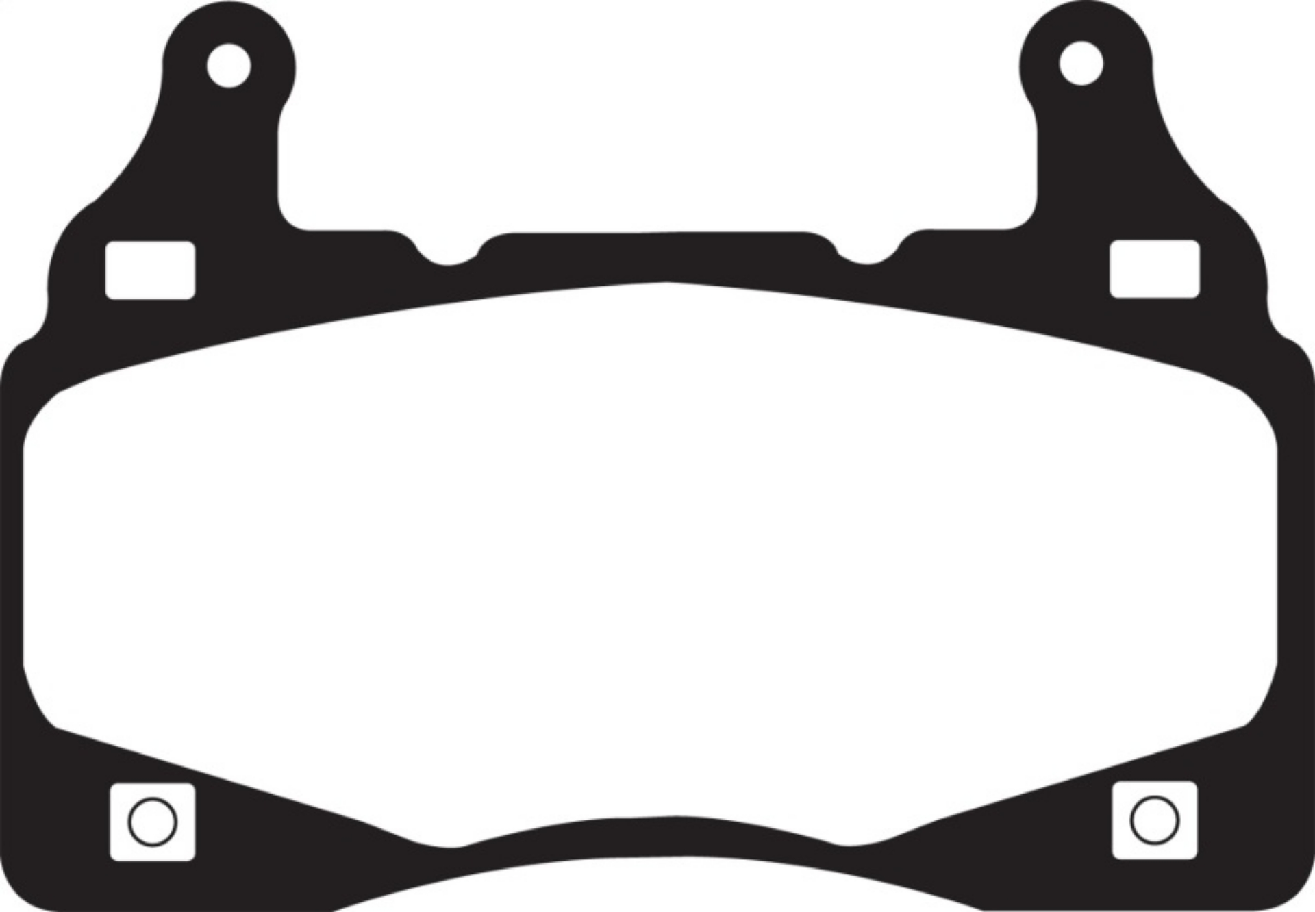 Picture of EBC 11-15 Chevrolet Camaro 5th Gen 6-2 Redstuff Front Brake Pads
