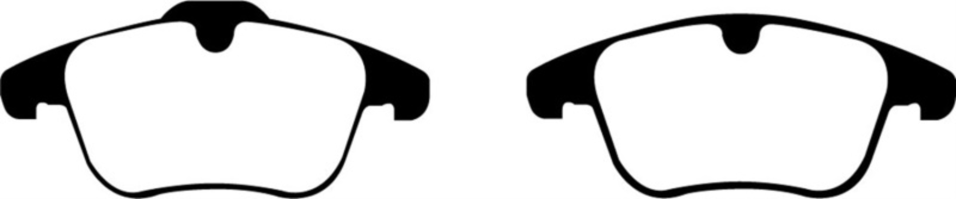Picture of EBC 11-15 Land Rover Range Rover Evoque 2-0 Turbo Greenstuff Front Brake Pads