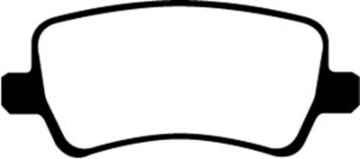 Picture of EBC 11-15 Land Rover Range Rover Evoque 2-0 Turbo Greenstuff Rear Brake Pads