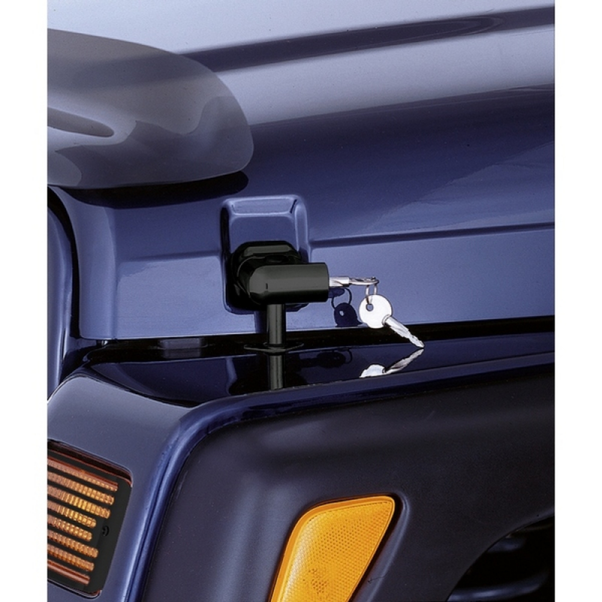 Picture of Rugged Ridge 97-06 Jeep Wrangler TJ Locking Hood Catch Kit