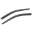 Picture of Rugged Ridge Front Window Visors Black 11-13 Grand Cherokee