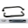 Picture of Rugged Ridge 3in Round Tube Side Steps Black 76-86 Jeep CJ7