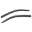 Picture of Rugged Ridge Front Window Visors Black 07-14 Tundra CrewMax