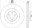 Picture of Hella Pagid Front High Carbon Brake Rotor - 05-09 Audi A8