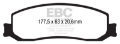 Picture of EBC 12 Ford F250 inc Super Duty 6-2 2WD Greenstuff Front Brake Pads