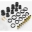 Picture of Rugged Ridge Control Arm Bushing Kit Front Black 97-06TJ