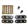 Picture of Rugged Ridge HD Front Leaf Spring Shackles 76-86 Jeep CJ