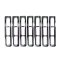 Picture of Rugged Ridge Grille Inserts Chrome 97-06 Jeep Wrangler