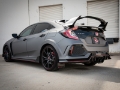 Picture of aFe Takeda 2-5in 304SS Axle-Back Exhaust System 17-19 Honda Civic Type R L4-2-0L t - Black Tip