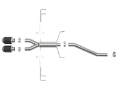 Picture of aFe Takeda 2-5in 304SS Axle-Back Exhaust System 17-19 Honda Civic Type R L4-2-0L t