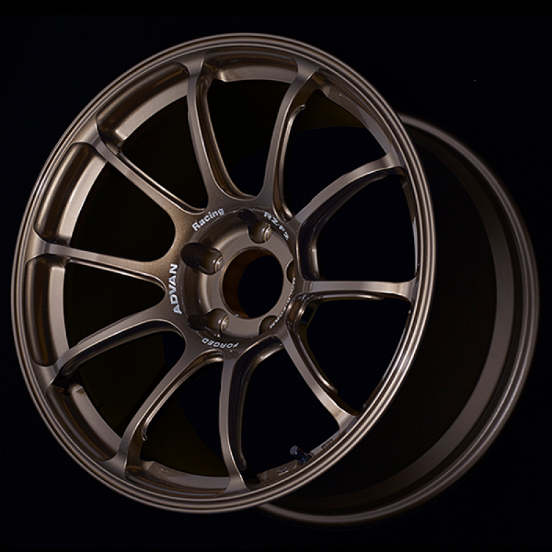 Picture of Advan RZ-F2 18x9 +24 5x114-3 Racing Umber Bronze Wheel