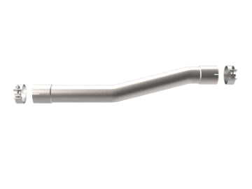 Picture of aFe Apollo GT Series 409 Stainless Steel Muffler Delete Pipe GM Silverado-Sierra 1500 19-20 V8-5-3L