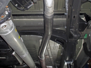 Picture of aFe Apollo GT Series 409 Stainless Steel Muffler Delete Pipe GM Silverado-Sierra 1500 19-20 V8-5-3L
