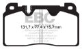 Picture of EBC 12+ Audi Q5 2-0 Turbo Brembo Redstuff Front Brake Pads