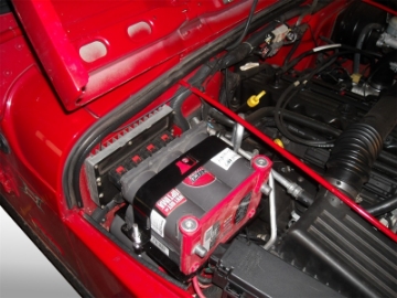 Picture of Rugged Ridge 97-06 Jeep Wrangler Dual Battery Tray