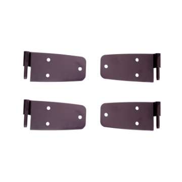 Picture of Rugged Ridge 76-86 Jeep CJ Black Door Hinge Kit