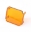 Picture of Rugged Ridge 3 Inch Square LED Light Cover Amber