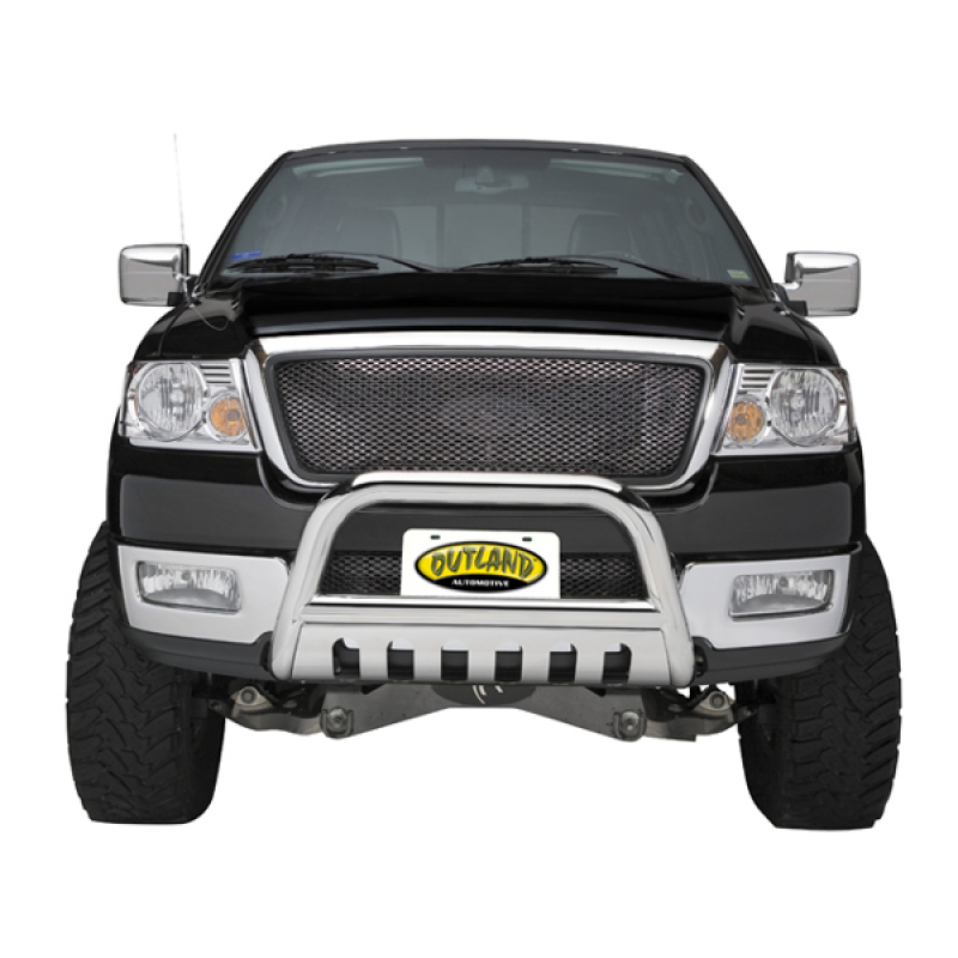 Picture of Rugged Ridge License Plate Bracket 3in Bull Bar