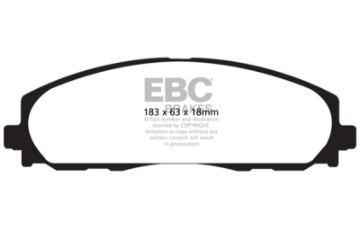 Picture of EBC 12+ Chrysler Town & Country 3-6 Ultimax2 Front Brake Pads