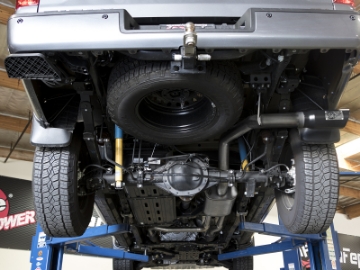Picture of aFe MACHForce XP 2-5in Cat-Back Exhaust System w- Black Tip Nissan Frontier 17-19 V8-5-6L
