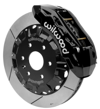 Picture of Wilwood TX6R Big Brake Truck Front Brake Kit 16in Rotor BLK w- Lines 19-25 Cadillac-Chevrolet-GMC