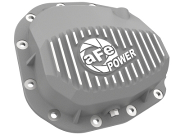 Picture of aFe Street Series Rear Differential Cover Raw w- Fins 15-19 Ford F-150 w- Super 8-8 Rear Axles