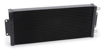 Picture of Edelbrock Heat Exchanger Dual Pass Single Row 20 500 Btu-Hr 20in x 8in x 2in Black