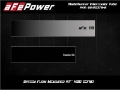 Picture of aFe BladeRunner 2-5in Aluminum Hot Side Charge Pipe 15-20 Subaru WRX 2-0T - Black