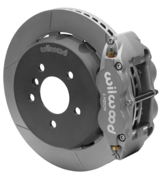 Picture of Wilwood 95-99 E36 M3 BMW Forged Narrow Superlite 4R Rear Big Brake - Gray