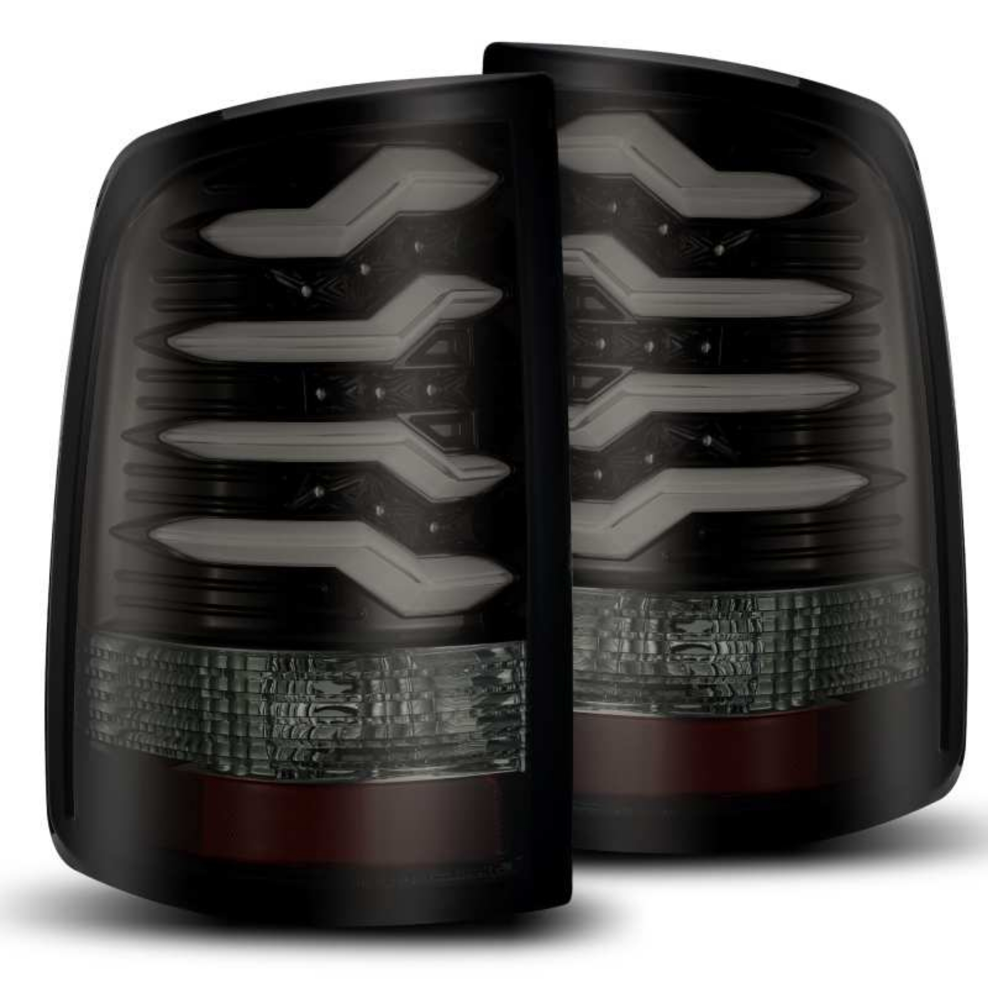 Picture of AlphaRex 09-18 Dodge Ram 1500 PRO-Series LED Tail Lights Jet Black