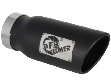 Picture of AFE Apollo GT Series 19-20 GM 1500 2-7L T 409 SS CB Exhaust System w-Black Tip