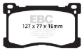 Picture of EBC 12+ Hyundai Equus 5-0 Yellowstuff Front Brake Pads