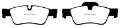 Picture of EBC 12+ Mercedes-Benz G63 AMG 5-5 Twin Turbo Redstuff Rear Brake Pads