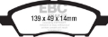 Picture of EBC 12+ Nissan Versa 1-6 Ultimax2 Front Brake Pads