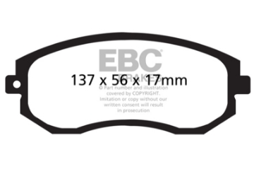 Picture of EBC 12+ Scion FR-S 2 Ultimax2 Front Brake Pads