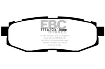 Picture of EBC 12+ Scion FR-S 2 Ultimax2 Rear Brake Pads