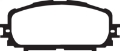 Picture of EBC 12+ Toyota Yaris 1-5 Greenstuff Front Brake Pads