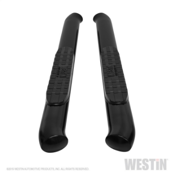 Picture of Westin 19-20 Chevrolet Silverado - GMC Sierra 1500 Reg Cab PRO TRAXX 4 Oval Nerf Step Bars - Black