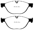 Picture of EBC 12-13 BMW 528 2-0 Turbo F10 Performance Greenstuff Front Brake Pads